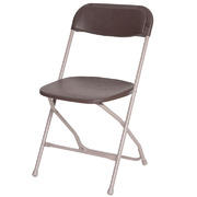 Folding chair - brown Folding chair - brown